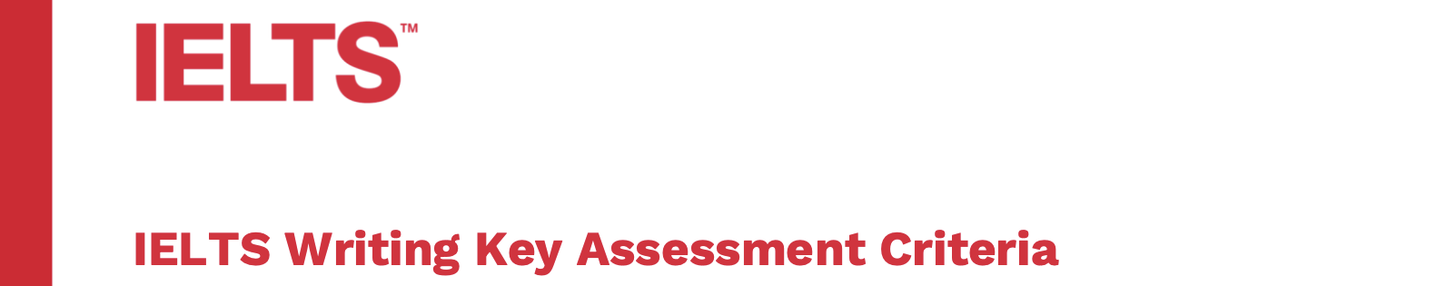 New IELTS Writing Assessment Criteria (2023)